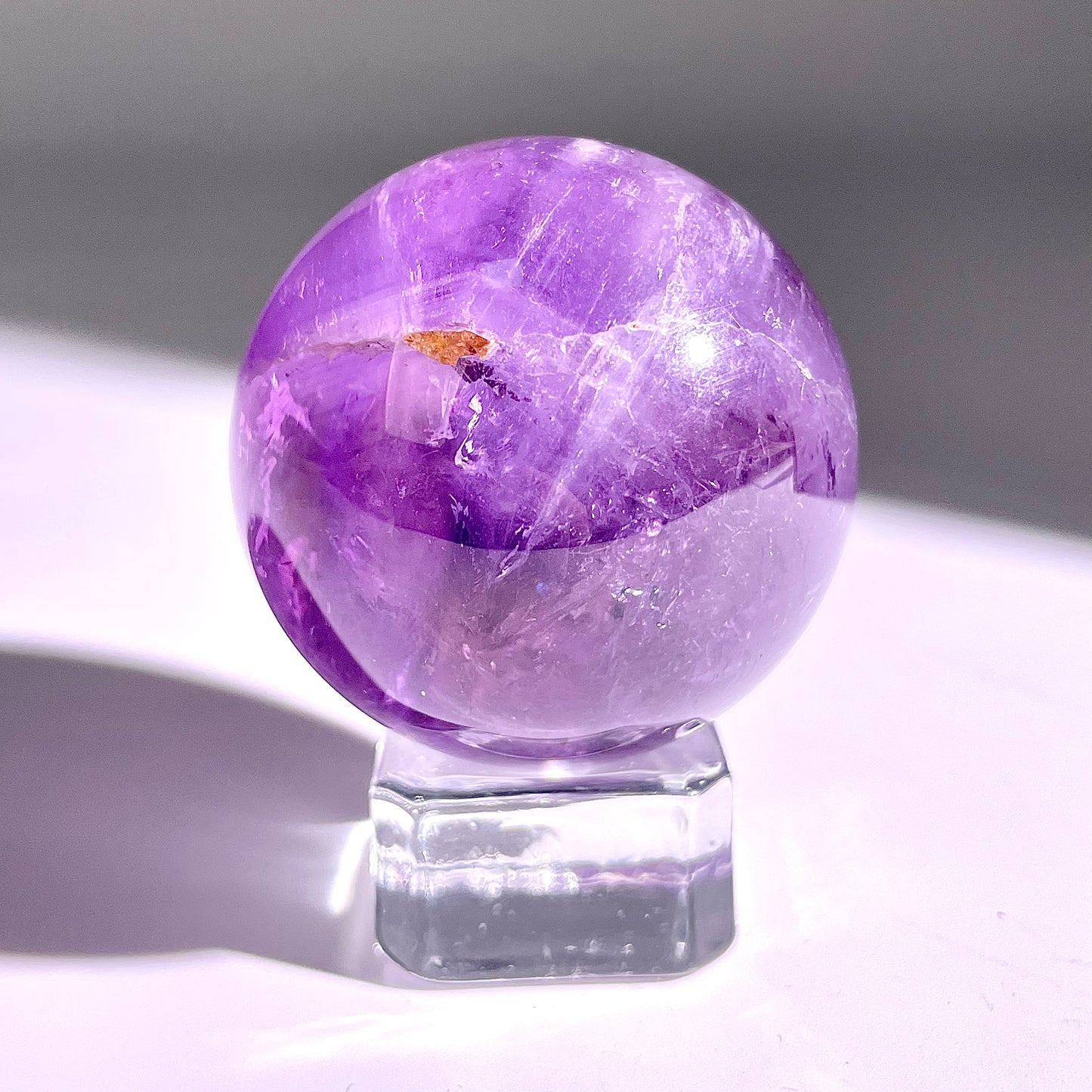 B62◇１点物◇アメジスト ボール◇44×44×44mm◇天然石・鉱物・パワーストーン