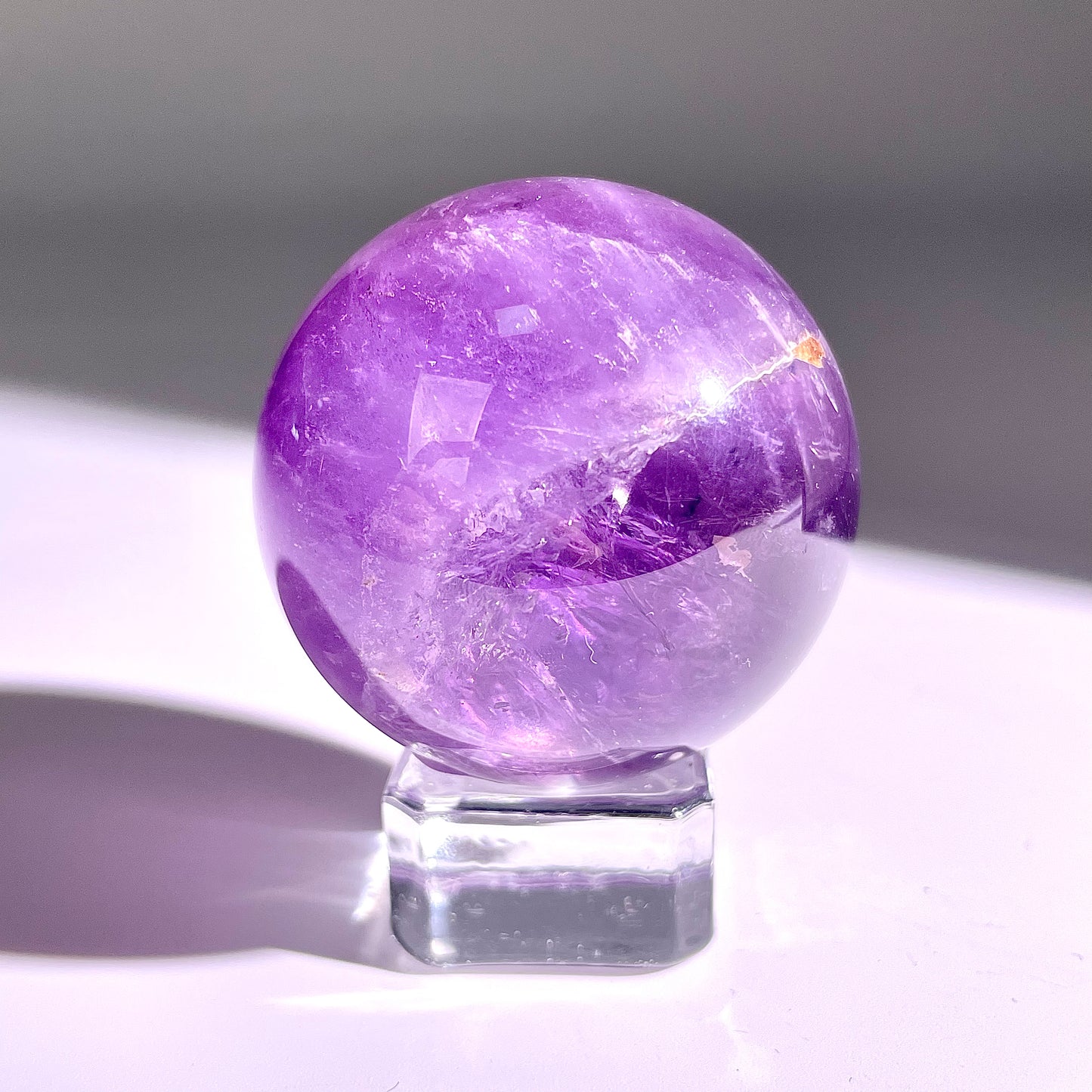 B62◇１点物◇アメジスト ボール◇44×44×44mm◇天然石・鉱物・パワーストーン