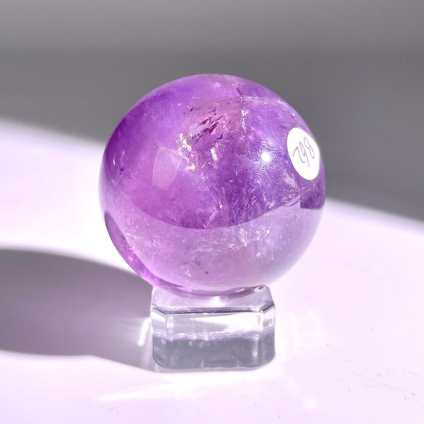 B62◇１点物◇アメジスト ボール◇44×44×44mm◇天然石・鉱物・パワーストーン