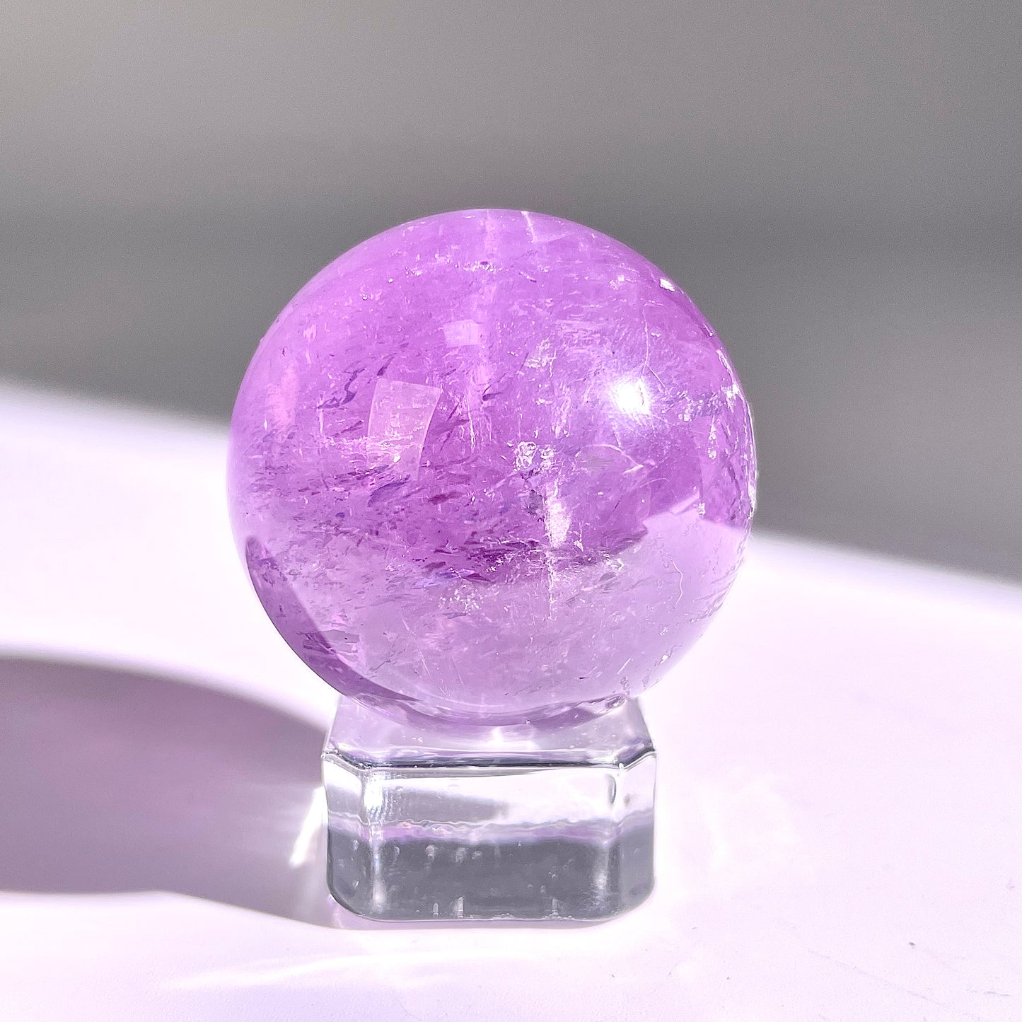 B63◇１点物◇アメジスト ボール◇39×39×39mm◇天然石・鉱物・パワーストーン