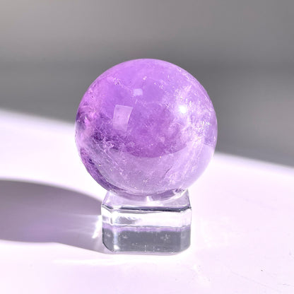 B63◇１点物◇アメジスト ボール◇39×39×39mm◇天然石・鉱物・パワーストーン