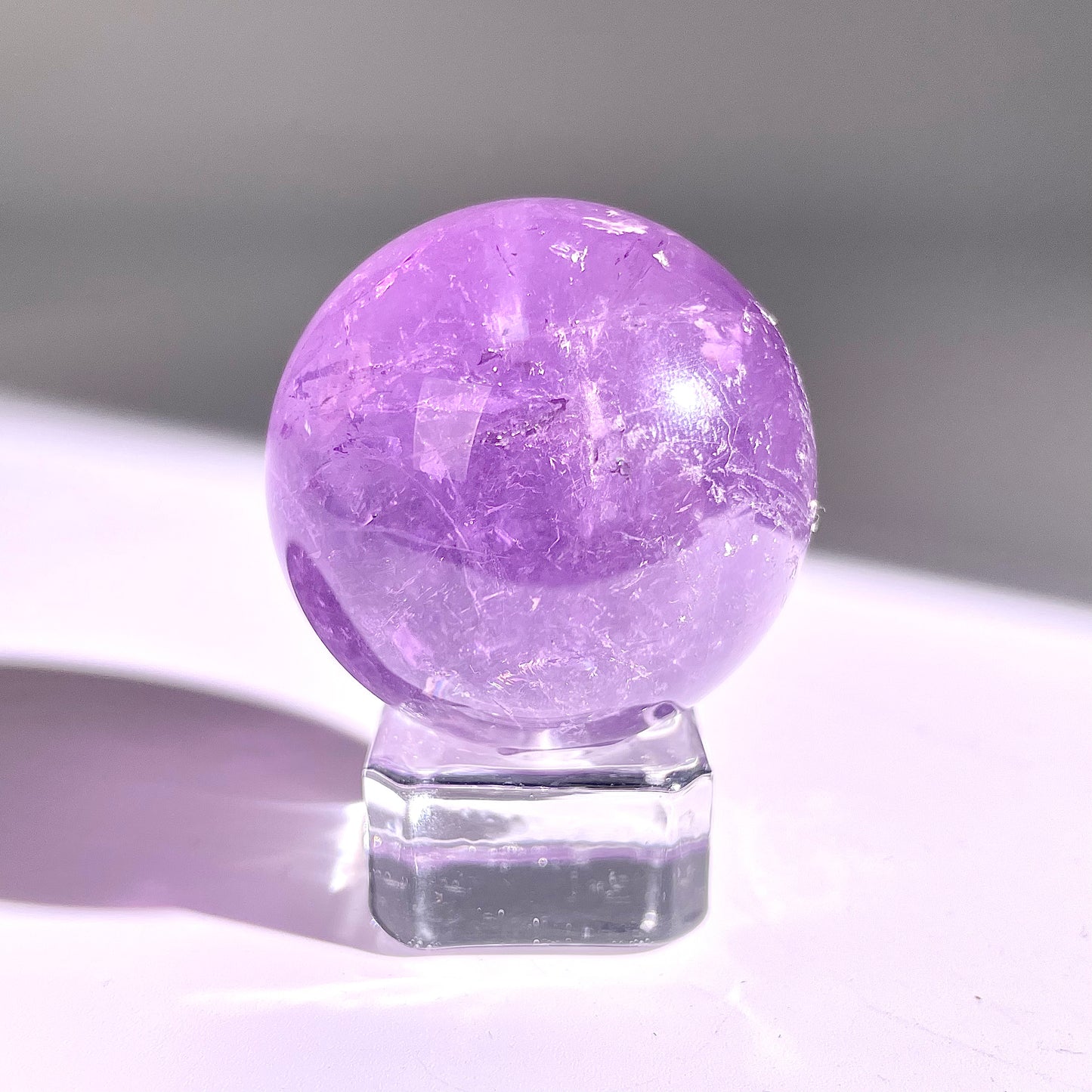 B63◇１点物◇アメジスト ボール◇39×39×39mm◇天然石・鉱物・パワーストーン