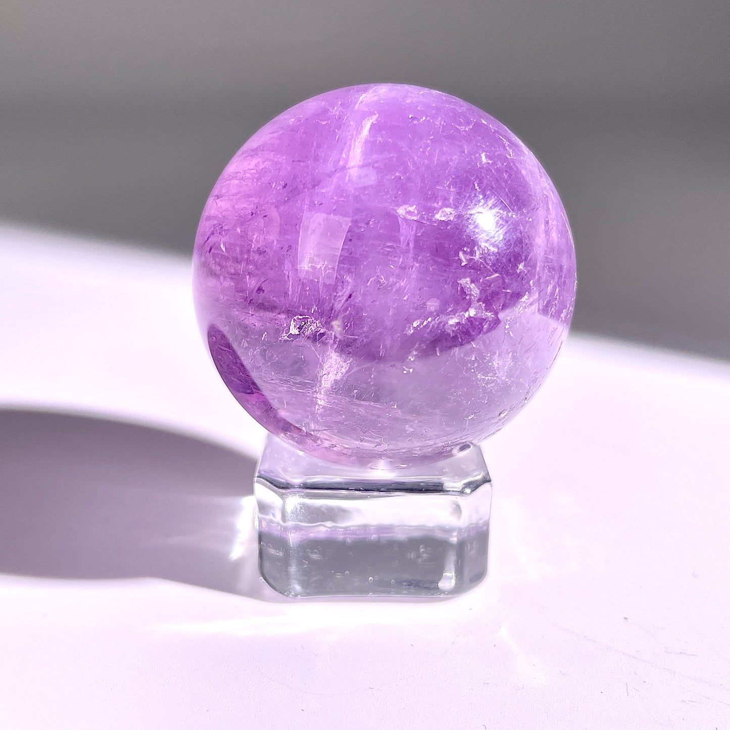 B63◇１点物◇アメジスト ボール◇39×39×39mm◇天然石・鉱物・パワーストーン