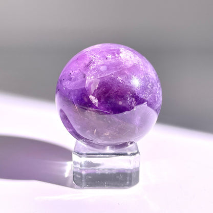 B65◇１点物◇アメジスト ボール◇39×39×39mm◇天然石・鉱物・パワーストーン