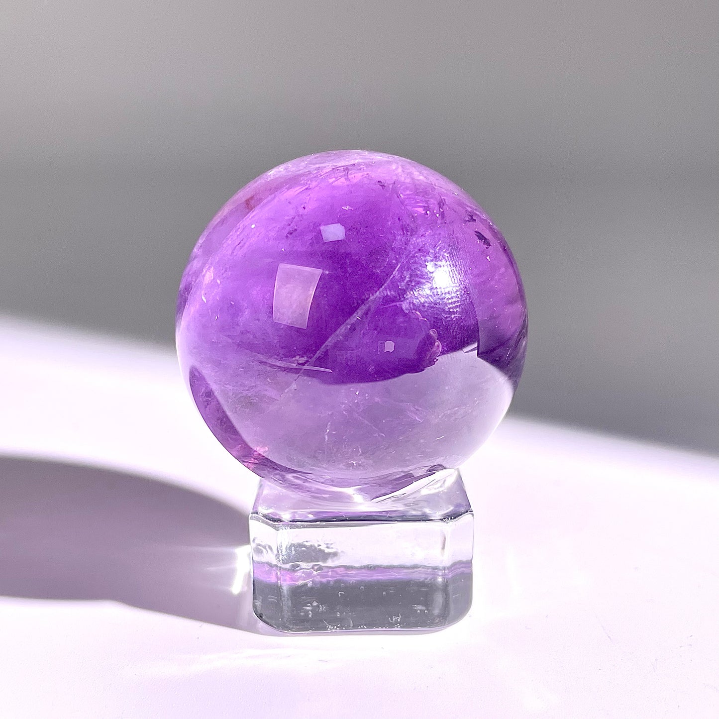 B65◇１点物◇アメジスト ボール◇39×39×39mm◇天然石・鉱物・パワーストーン