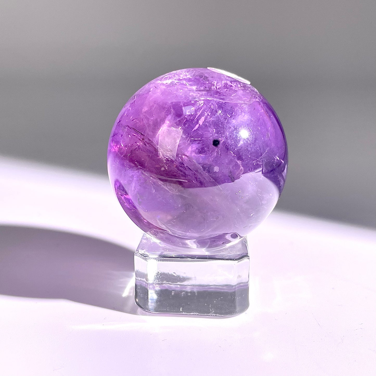 B65◇１点物◇アメジスト ボール◇39×39×39mm◇天然石・鉱物・パワーストーン