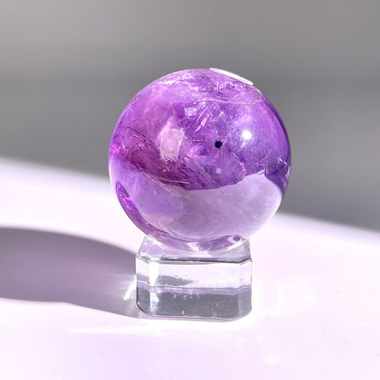 B65◇１点物◇アメジスト ボール◇39×39×39mm◇天然石・鉱物・パワーストーン