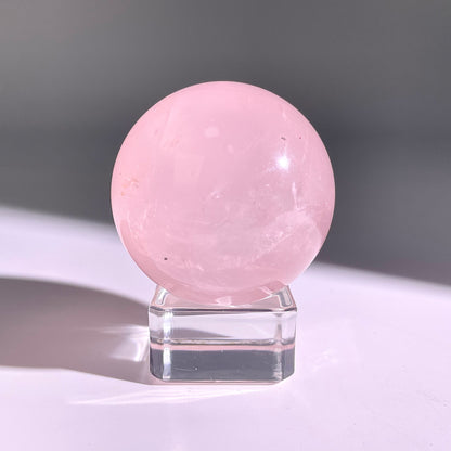 B69◇１点物◇ローズクォーツ ボール◇46×46×46mm◇天然石・鉱物・パワーストーン