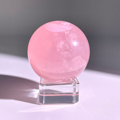 B71◇１点物◇ローズクォーツ ボール◇47×47×47mm◇天然石・鉱物・パワーストーン