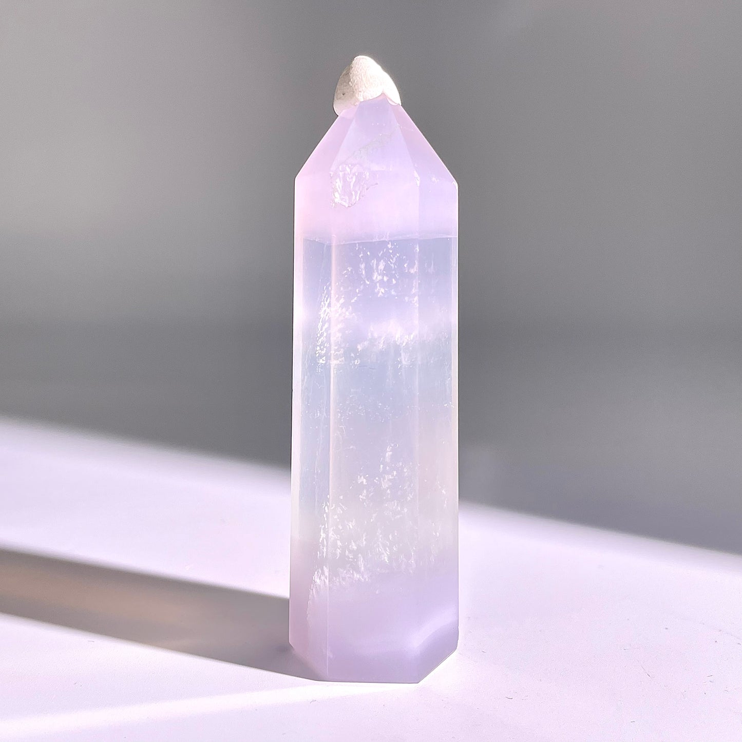 B77◇１点物◇フローライト ピラー◇86×24×25mm天然石・鉱物・パワーストーン