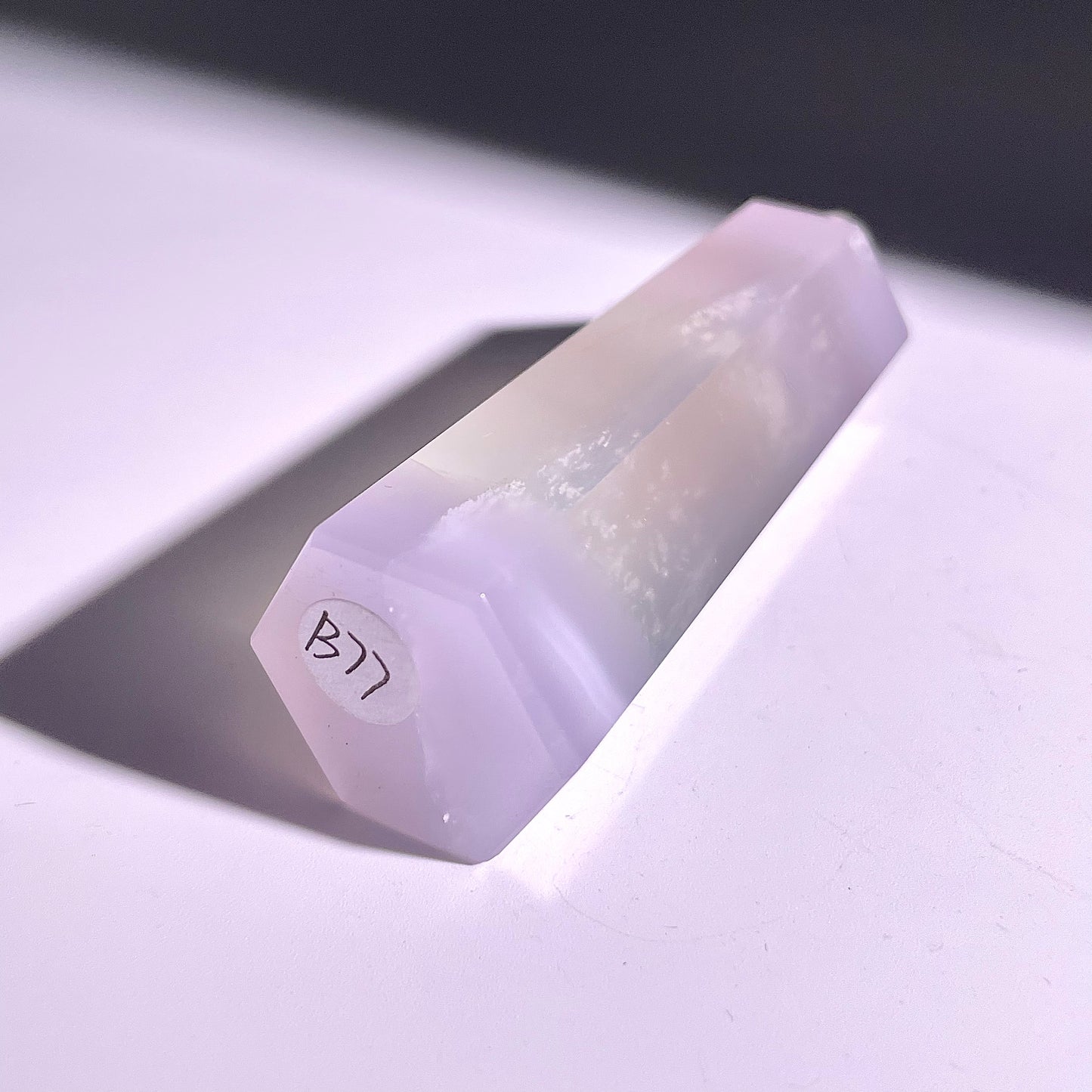 B77◇１点物◇フローライト ピラー◇86×24×25mm天然石・鉱物・パワーストーン