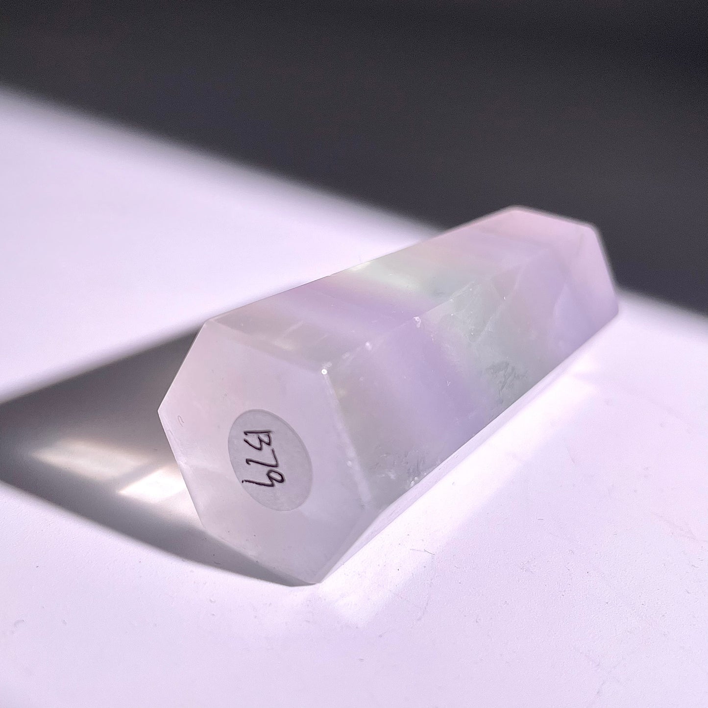 B79◇１点物◇フローライト ピラー◇78×22×24mm天然石・鉱物・パワーストーン