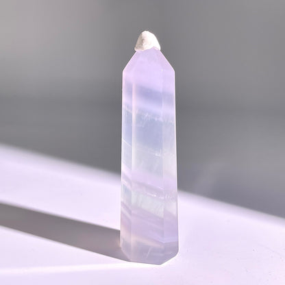 B80◇１点物◇フローライト ピラー◇86×20×23mm天然石・鉱物・パワーストーン