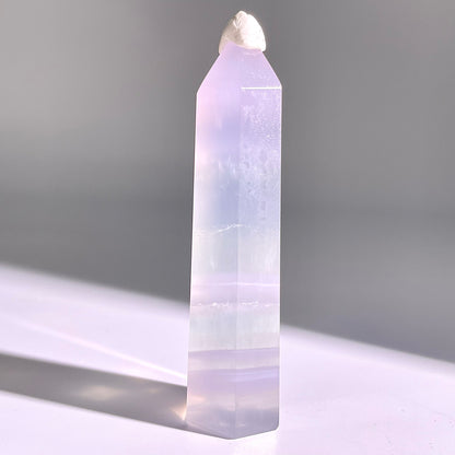 B80◇１点物◇フローライト ピラー◇86×20×23mm天然石・鉱物・パワーストーン