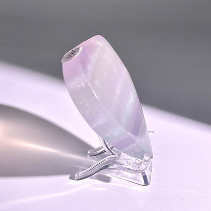 B85◇１点物◇フローライト ハート◇63×81×19mm天然石・鉱物・パワーストーン