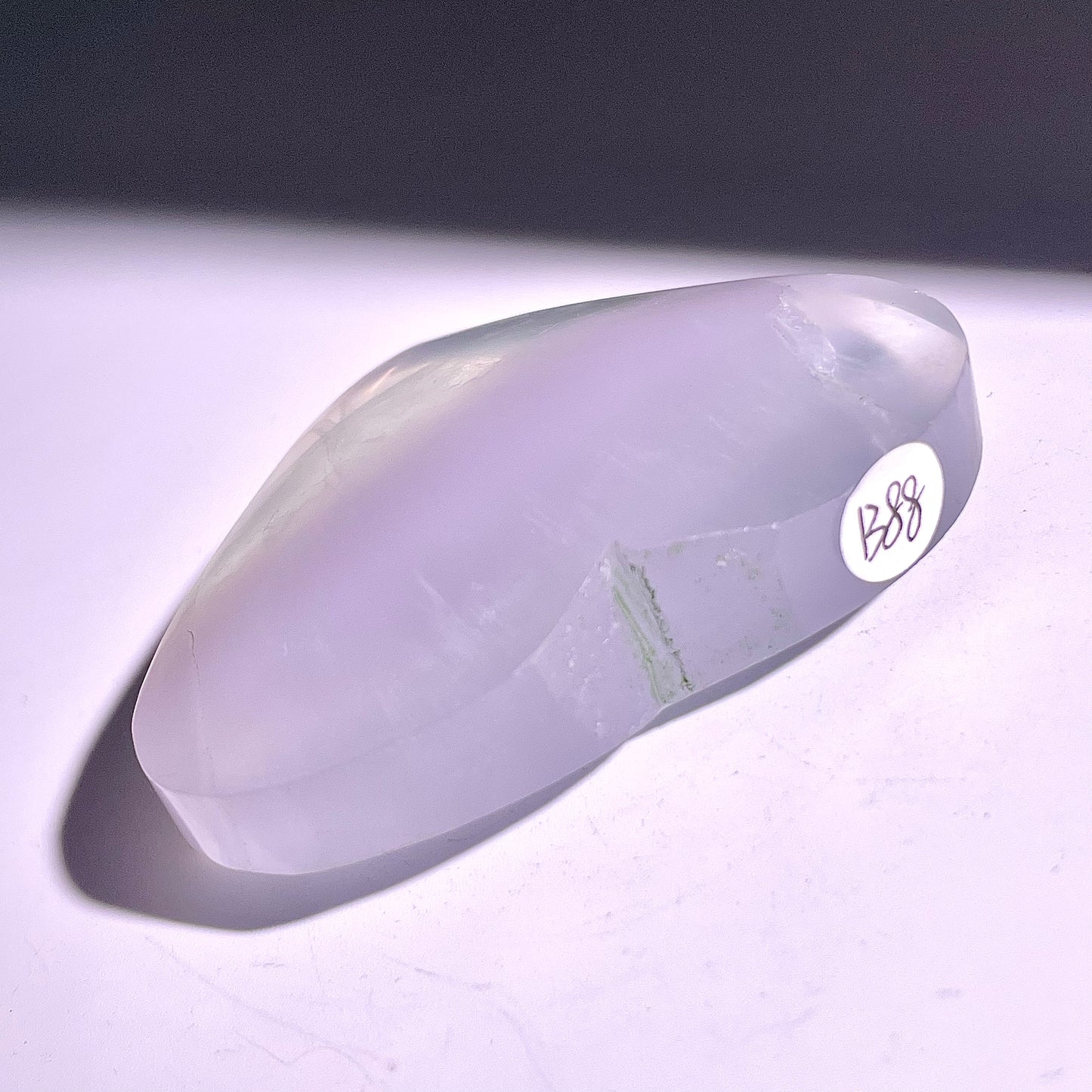 B88◇１点物◇フローライト ハート◇49×66×21mm天然石・鉱物・パワーストーン