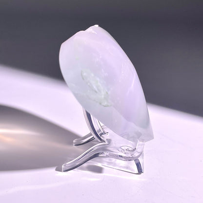 B87◇１点物◇フローライト ハート◇50×59×19mm天然石・鉱物・パワーストーン