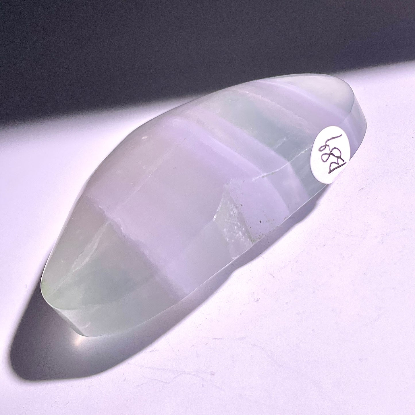 B87◇１点物◇フローライト ハート◇50×59×19mm天然石・鉱物・パワーストーン