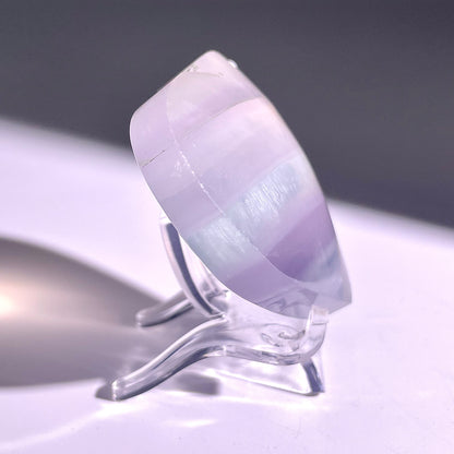 B93◇１点物◇フローライト ハート◇47×54×22mm天然石・鉱物・パワーストーン