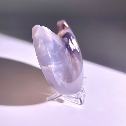 B99◇１点物◇瑪瑙 ムーン◇99×62×20mm天然石・鉱物・パワーストーン