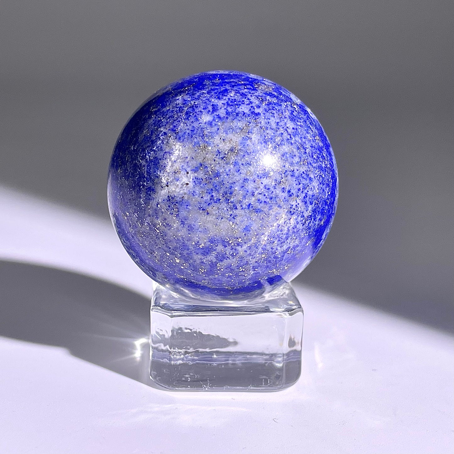 B114◇１点物◇ラピスラズリ ボール◇38×38×38mm天然石・鉱物・パワーストーン