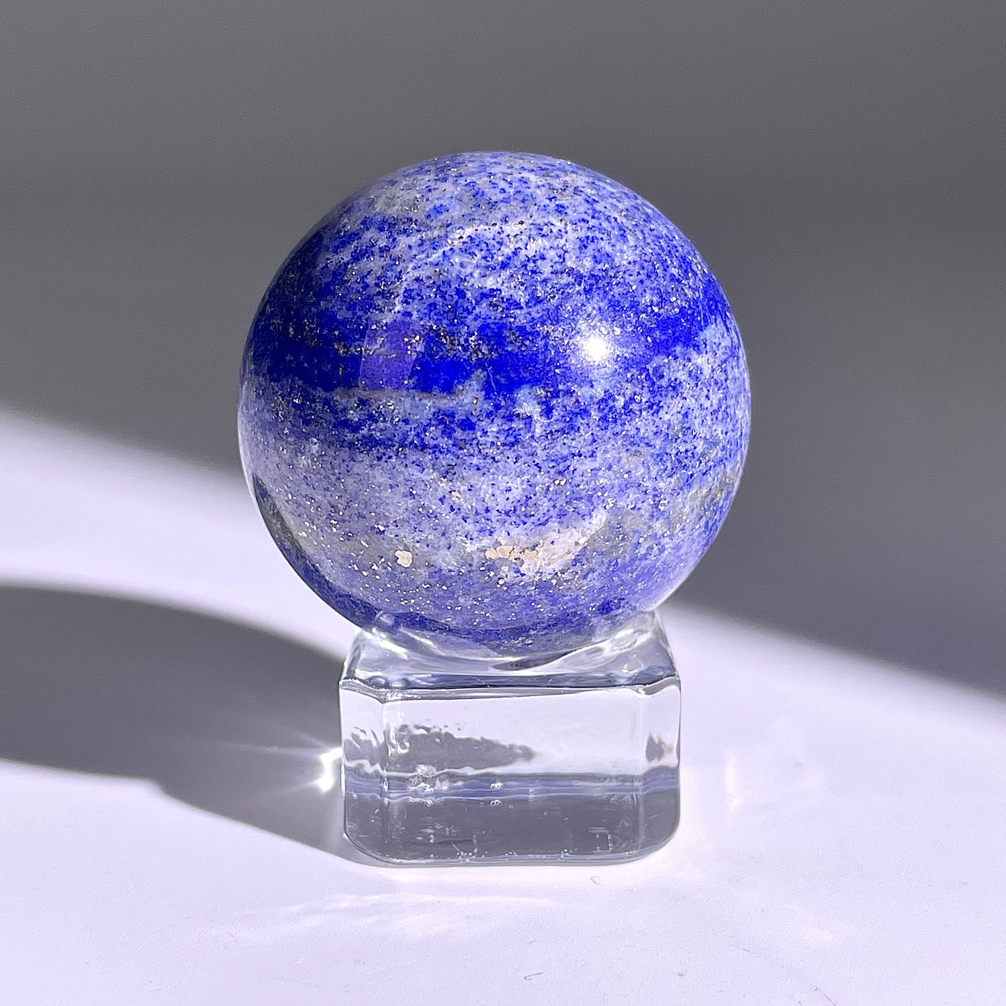 B114◇１点物◇ラピスラズリ ボール◇38×38×38mm天然石・鉱物・パワーストーン