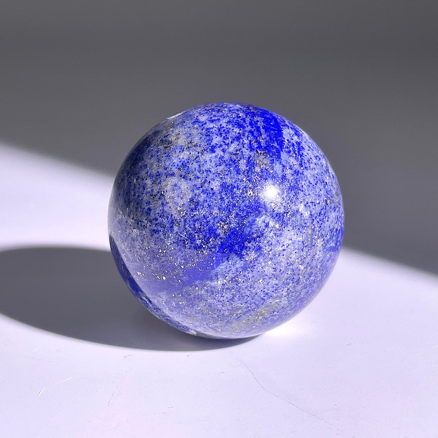 B114◇１点物◇ラピスラズリ ボール◇38×38×38mm天然石・鉱物・パワーストーン