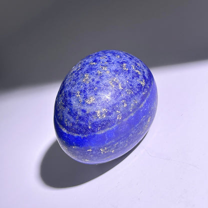 B121◇１点物◇ラピスラズリ エッグ◇46×36×36mm天然石・鉱物・パワーストーン