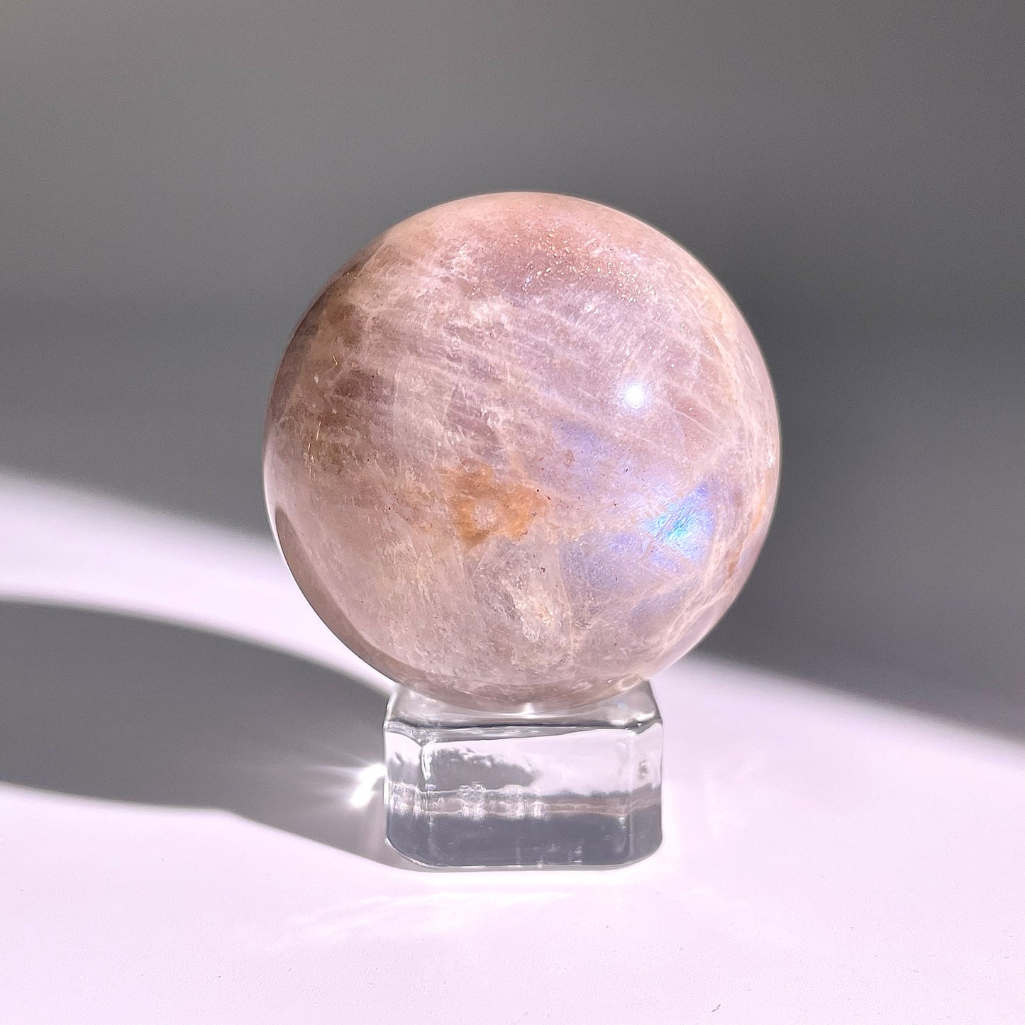 B127◇１点物◇ムーンストーン◇46×46×46mm天然石・鉱物・パワーストーン