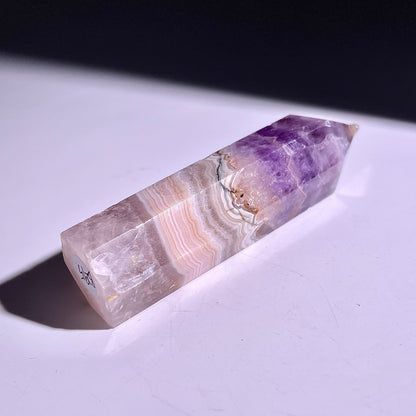 B295◇１点物◇夢幻の紫瑪瑙  ピラー◇86×21×20mm◇天然石・鉱物・パワーストーン