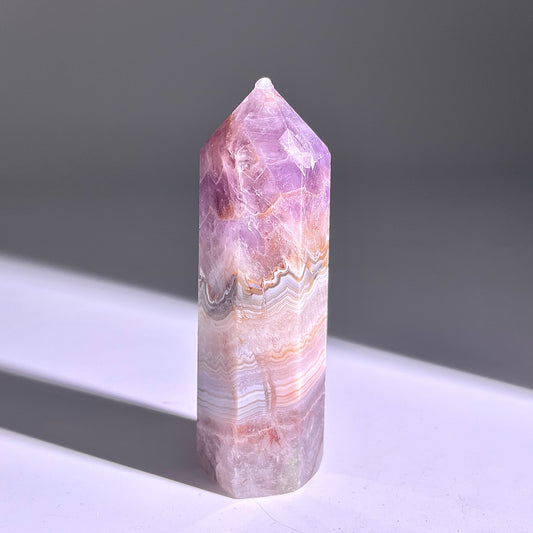 B297◇１点物◇夢幻の紫瑪瑙  ピラー◇73×23×22mm◇天然石・鉱物・パワーストーン