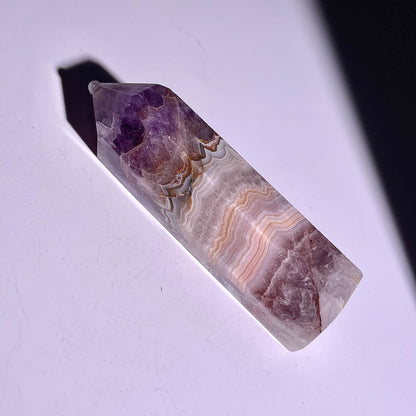 B297◇１点物◇夢幻の紫瑪瑙  ピラー◇73×23×22mm◇天然石・鉱物・パワーストーン