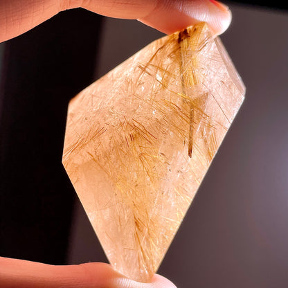 B316◇１点物◇ルチルクォーツ 不規則◇57×43×42mm◇天然石・鉱物・パワーストーン