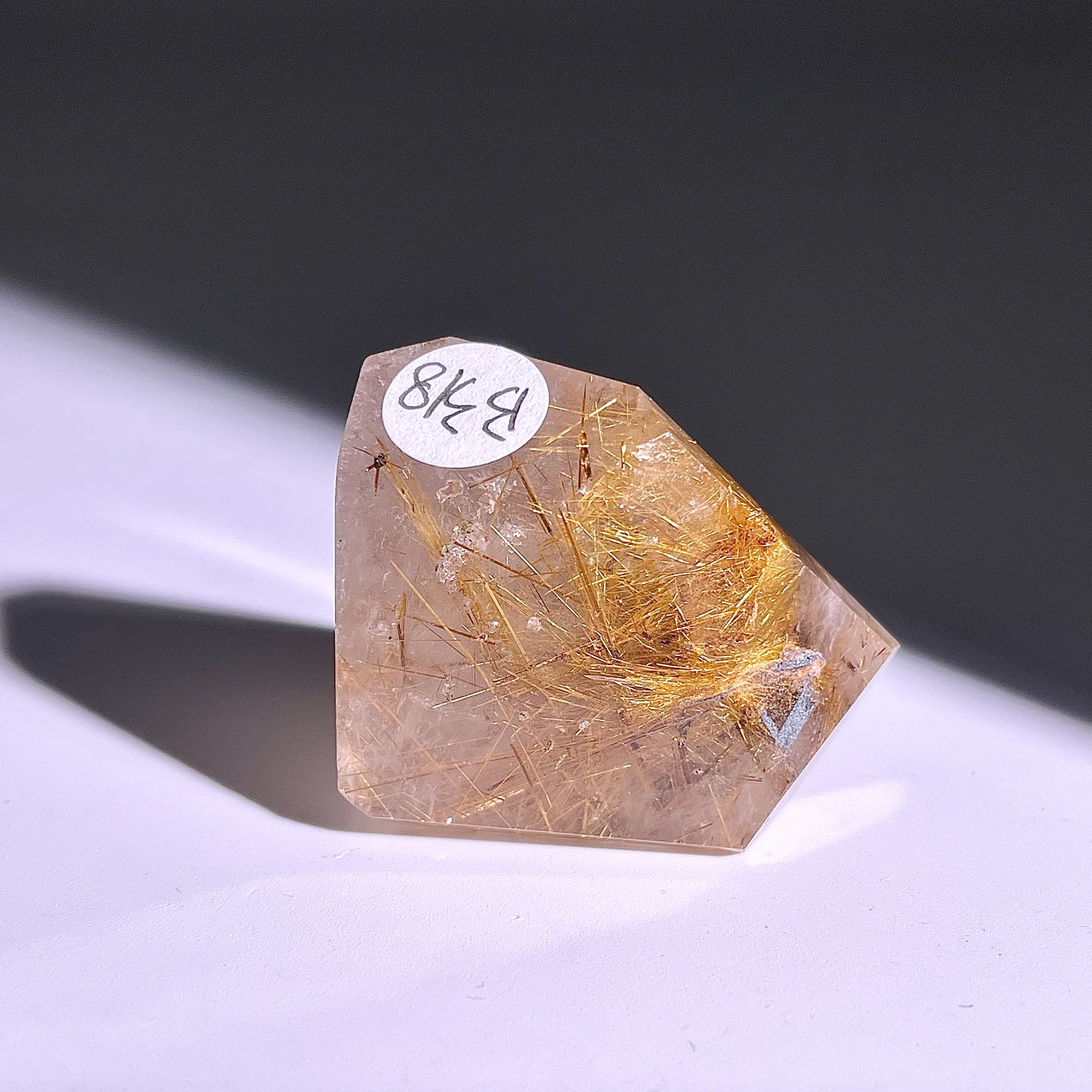 B318◇１点物◇ルチルクォーツ 不規則◇34×30×24mm◇天然石・鉱物・パワーストーン