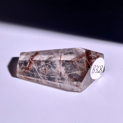 B323◇１点物◇ルチルクォーツ 不規則◇44×22×10mm◇天然石・鉱物・パワーストーン