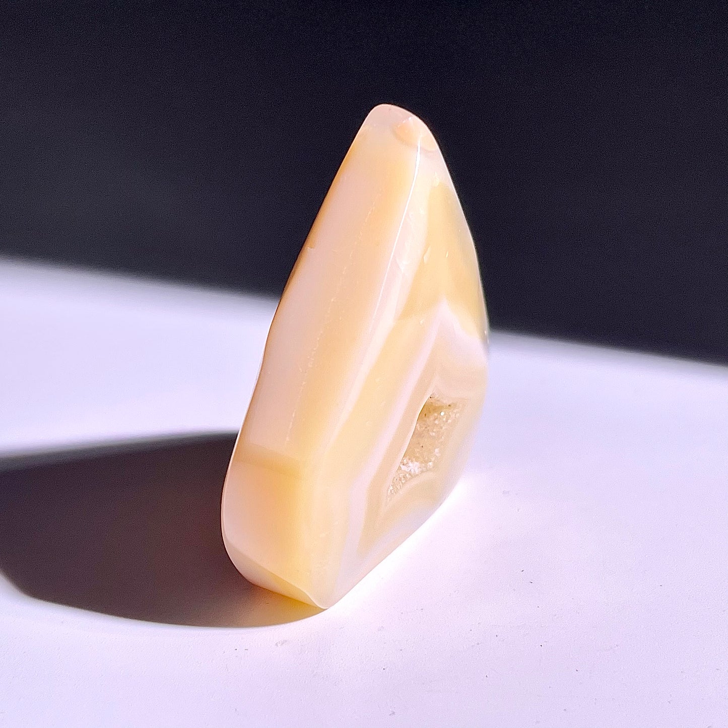 B338◇１点物◇瑪瑙 トーチ◇43×38×14mm◇天然石・鉱物・パワーストーン