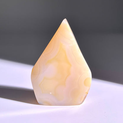 B342◇１点物◇瑪瑙トーチ◇58×39×13mm◇天然石・鉱物・パワーストーン