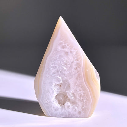 B344◇１点物◇瑪瑙 トーチ◇67×43×43mm◇天然石・鉱物・パワーストーン