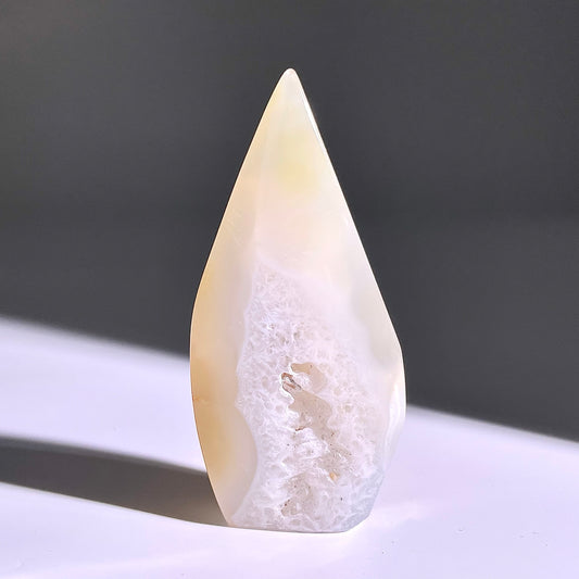 B346◇１点物◇瑪瑙 トーチ◇69×32×14mm◇天然石・鉱物・パワーストーン