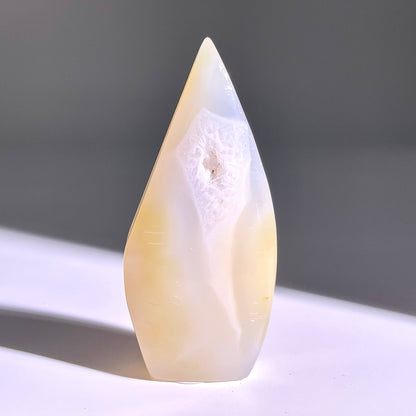 B346◇１点物◇瑪瑙 トーチ◇69×32×14mm◇天然石・鉱物・パワーストーン