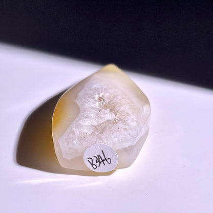 B346◇１点物◇瑪瑙 トーチ◇69×32×14mm◇天然石・鉱物・パワーストーン