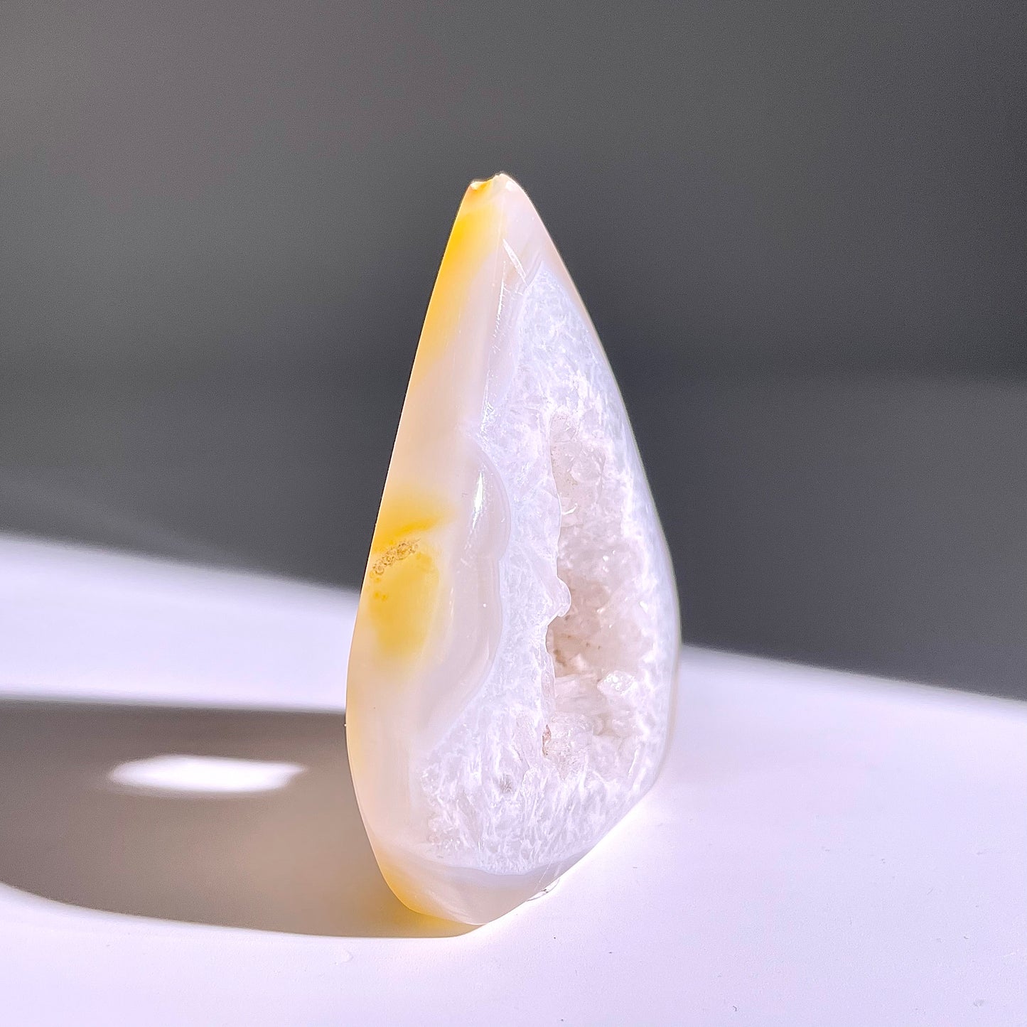 B350◇１点物◇瑪瑙 トーチ◇68×52×13mm◇天然石・鉱物・パワーストーン