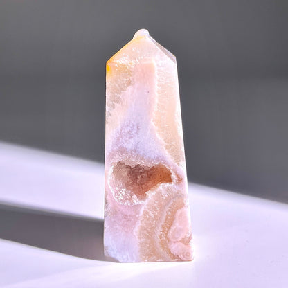 B354◇１点物◇桜瑪瑙 ピラー◇76×29×19mm◇天然石・鉱物・パワーストーン