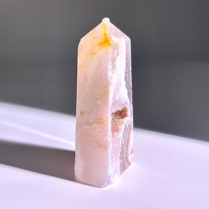 B354◇１点物◇桜瑪瑙 ピラー◇76×29×19mm◇天然石・鉱物・パワーストーン