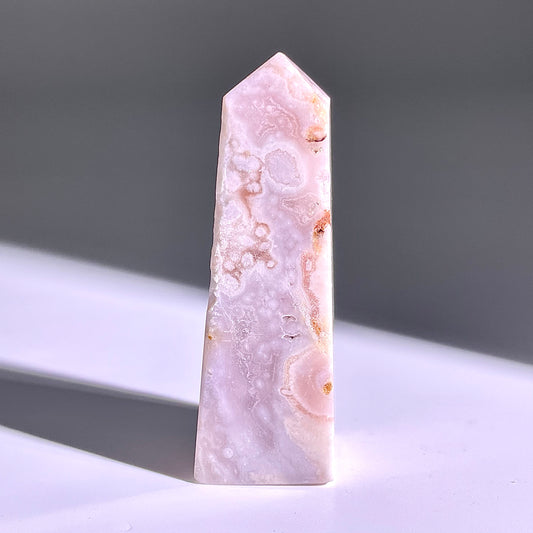 B358◇１点物◇桜瑪瑙 ピラー◇72×23×19mm◇天然石・鉱物・パワーストーン