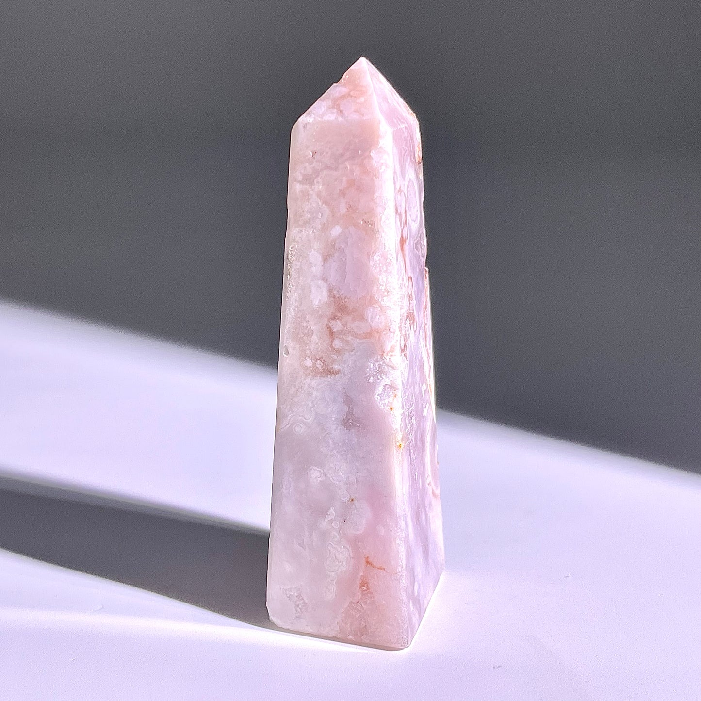 B358◇１点物◇桜瑪瑙 ピラー◇72×23×19mm◇天然石・鉱物・パワーストーン