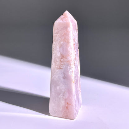 B358◇１点物◇桜瑪瑙 ピラー◇72×23×19mm◇天然石・鉱物・パワーストーン