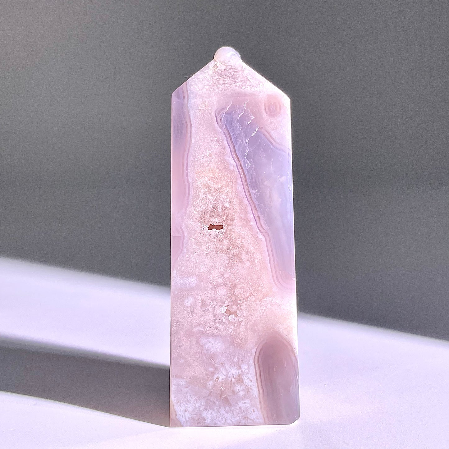 B359◇１点物◇桜瑪瑙 ピラー◇73×26×20mm◇天然石・鉱物・パワーストーン