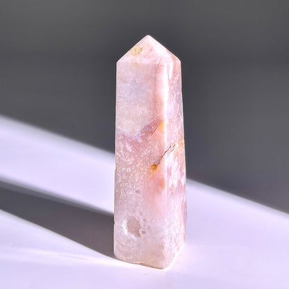 B360◇１点物◇桜瑪瑙 ピラー◇78×22×24mm◇天然石・鉱物・パワーストーン