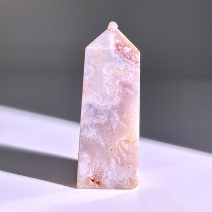 B363◇１点物◇桜瑪瑙 ピラー◇68×26×20mm◇天然石・鉱物・パワーストーン